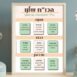 Green Watercolor Art Wall Frame Mockup Instagram Post